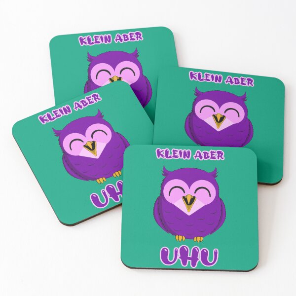 Item preview, Small but owl (purple/purple) - Cute owl saying designed and sold by GiborDesign.