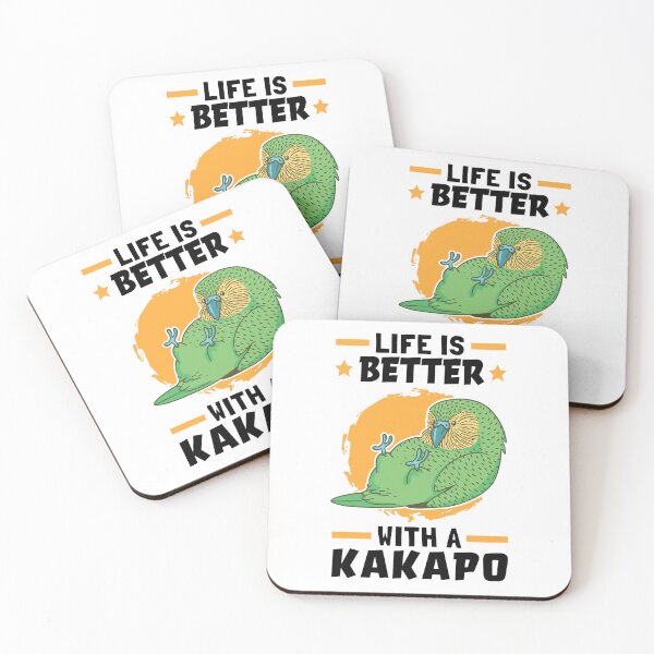 Item preview, Life is better with a kakapo designed and sold by madgrfx.