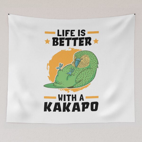 Item preview, Life is better with a kakapo designed and sold by madgrfx.