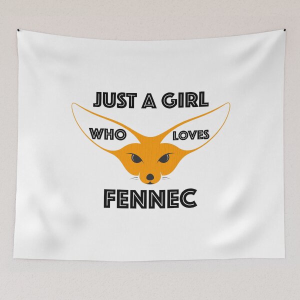 Item preview, Just A Girl Who Loves Fennec designed and sold by Kunal Smart.