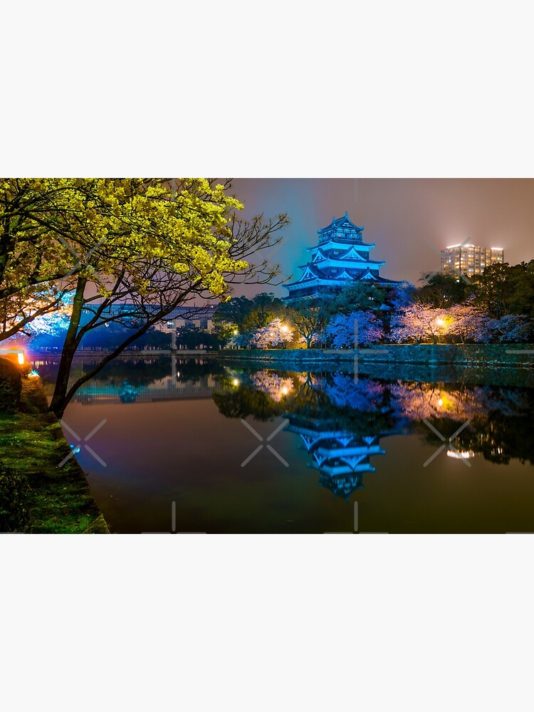 Thumbnail 3 of 3, Photographic Print, Hiroshima At Night designed and sold by AdrianAlford.
