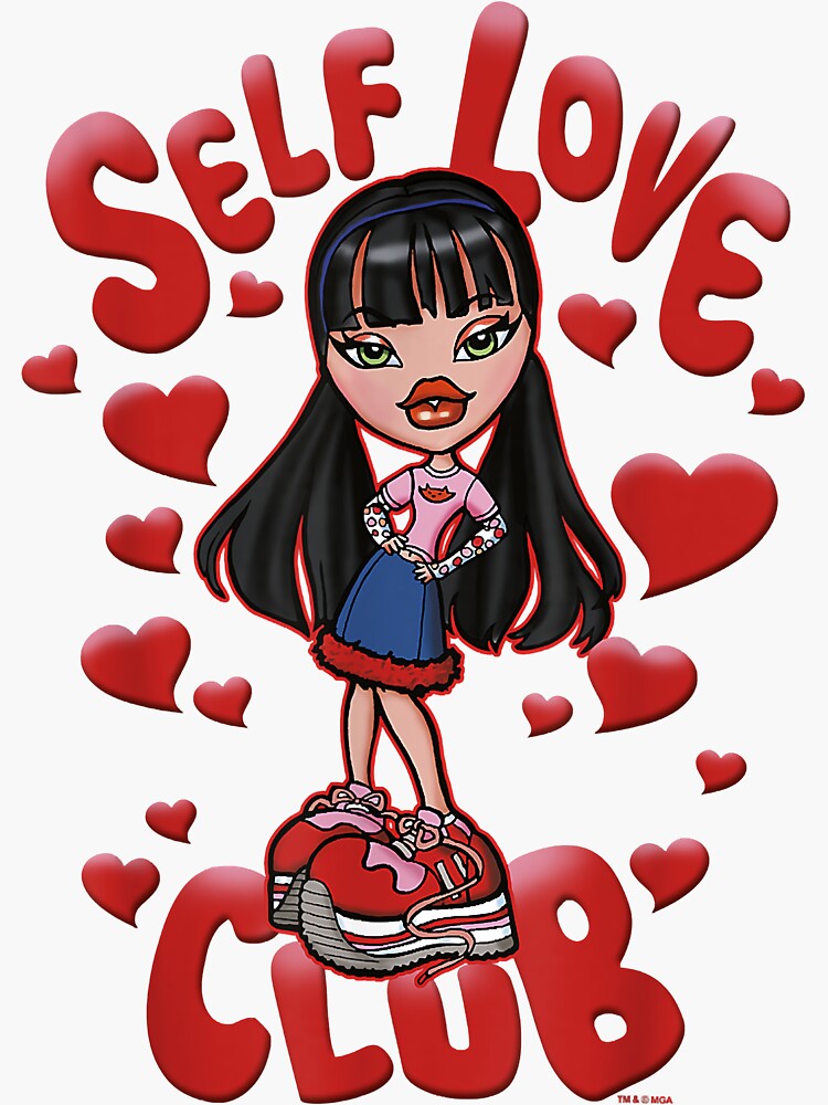 "Bratz. Jade Self Love Club Portrait" Sticker for Sale by