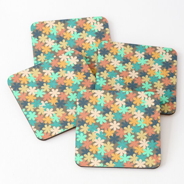 Item preview, Flowers simple horizontal colorful pattern designed and sold by vocej.
