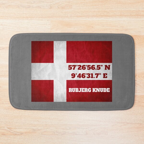 Item preview, Rubjerg Knude Fyr - coordinates - flag designed and sold by Nordic Waters Collection.