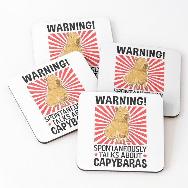 Item preview, Talk spontaneously about capybaras capybara designed and sold by madgrfx.