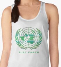 Flat Earth Classic Logo Women's Tank Top