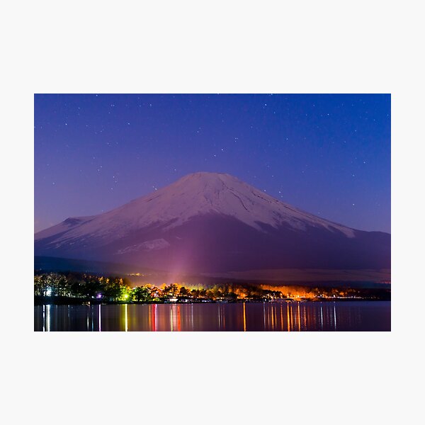 Item preview, Mount Fuji At Night designed and sold by Adrian Alford Photography.