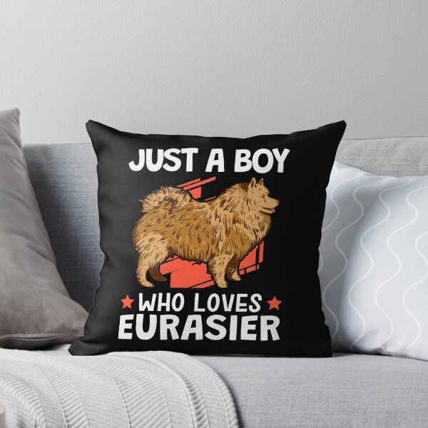 Item preview, Only one Eurasian boy loves Eurasian Dog designed and sold by madgrfx.