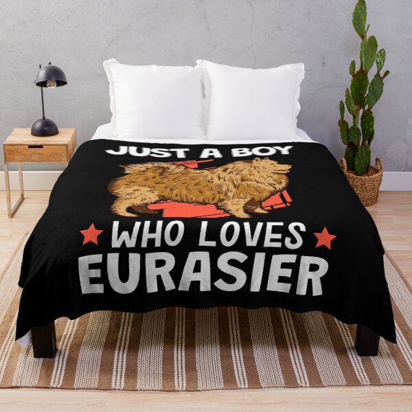 Item preview, Only one Eurasian boy loves Eurasian Dog designed and sold by madgrfx.