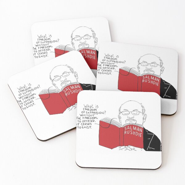 Item preview, HOT ! Salman Rushdie Shirt, Salman Rushdie Sweatshirt, Funny shirt, Salman Sticker designed and sold by Dark-Meme.