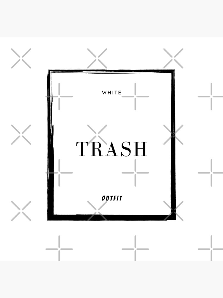 Discover White Trash Outfit Premium Matte Vertical Poster