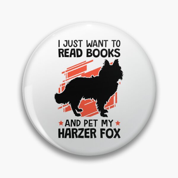 Item preview, Reading books and stroking Harzer Fuchs herding fox designed and sold by madgrfx.