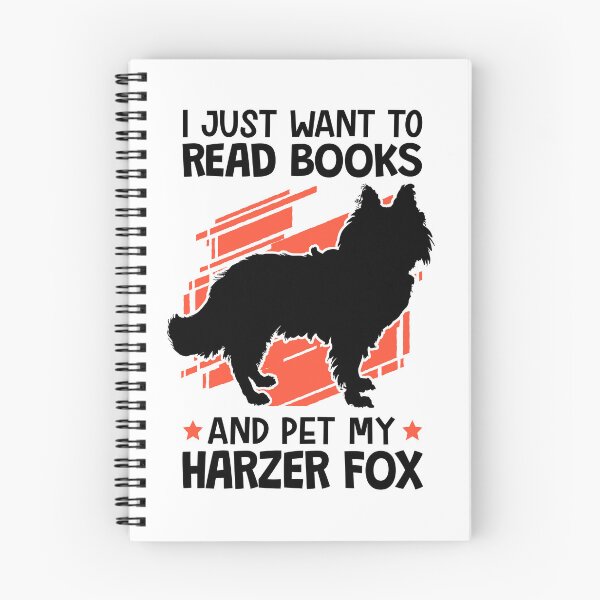 Item preview, Reading books and stroking Harzer Fuchs herding fox designed and sold by madgrfx.