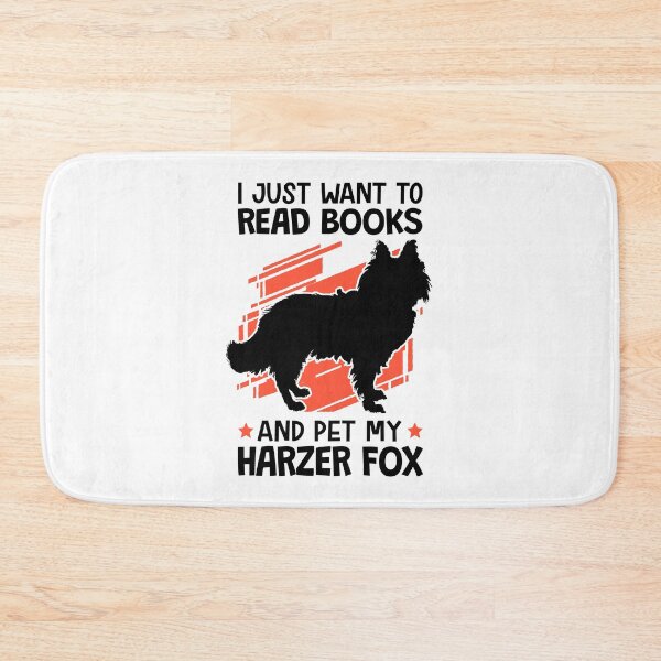 Item preview, Reading books and stroking Harzer Fuchs herding fox designed and sold by madgrfx.