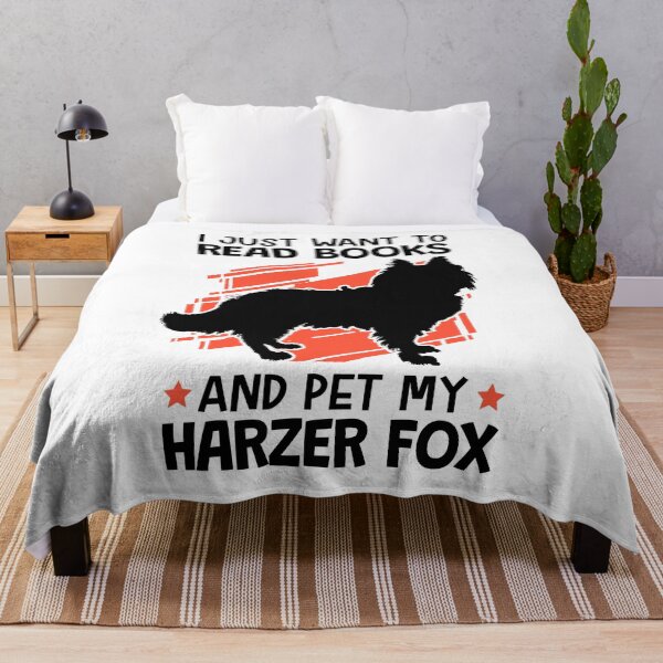 Item preview, Reading books and stroking Harzer Fuchs herding fox designed and sold by madgrfx.