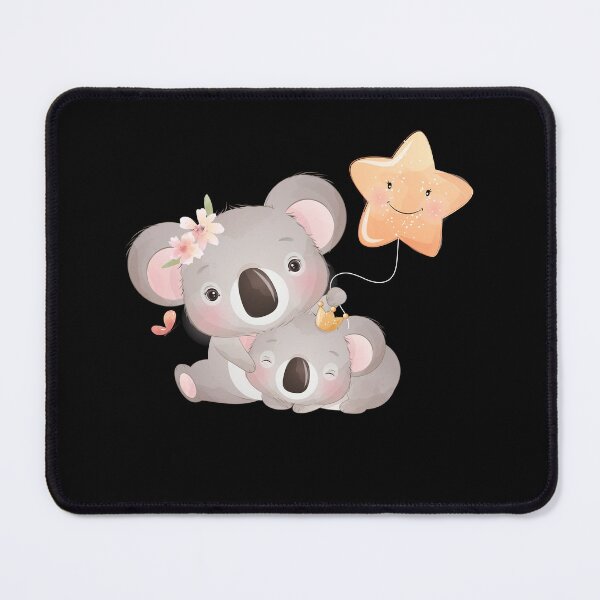 Item preview, Cute Koala Bear and Cute Baby Kids Girls Gift Flower, Funny Koala. designed and sold by Waleedw.
