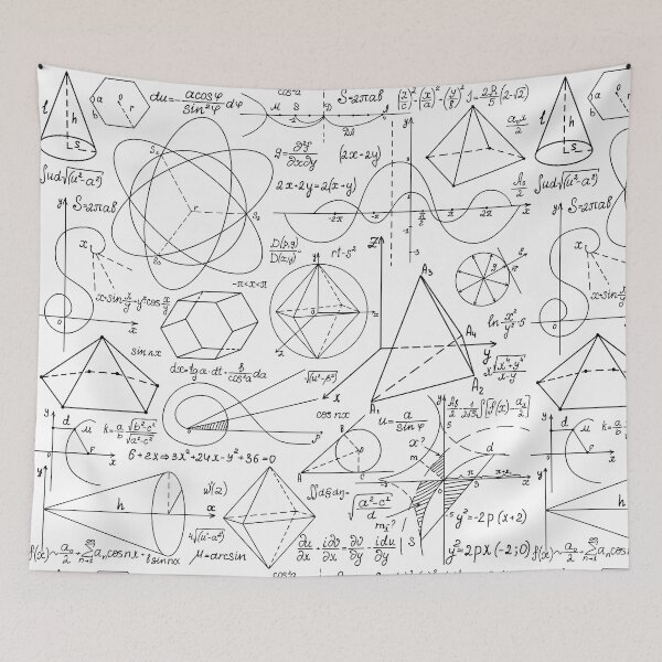 Item preview, Mathematics Geometry Formula Euclidean Equation designed and sold by Faisal  Hayat.