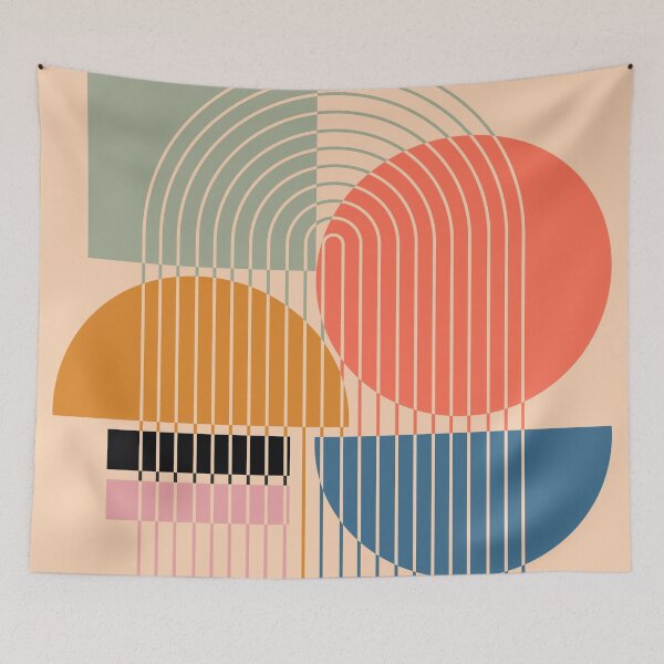 Item preview, Retro Vibes Mid Century Arch designed and sold by MaiZephyr.