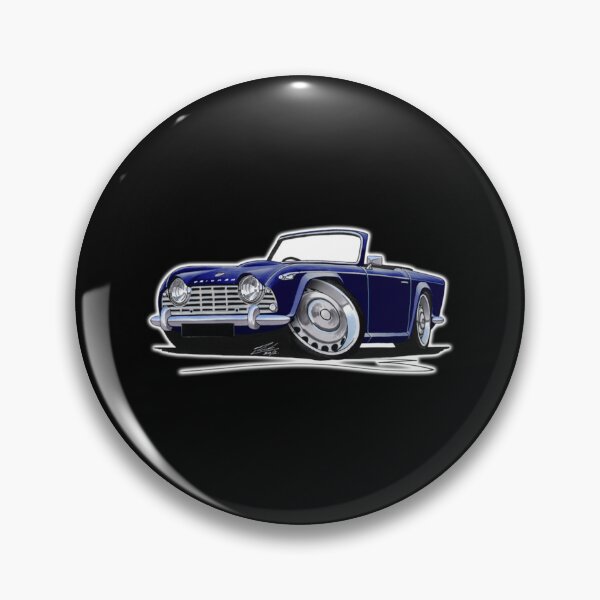 Item preview, Triumph Tr4 Dark Blue Classic T-Shirt designed and sold by maude5ig.