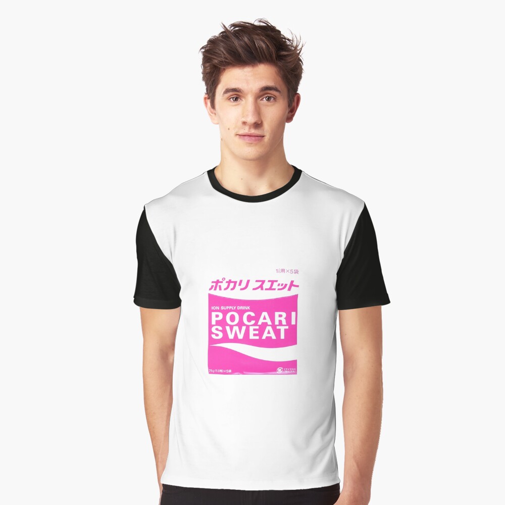 Pocari Sweat Vintage Wash Japanese Design T-Shirt – Japan-tiger