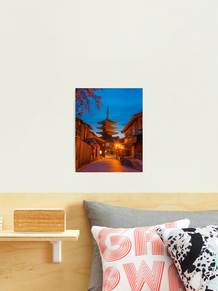 Thumbnail 1 of 3, Photographic Print, Kyoto At Night designed and sold by AdrianAlford.