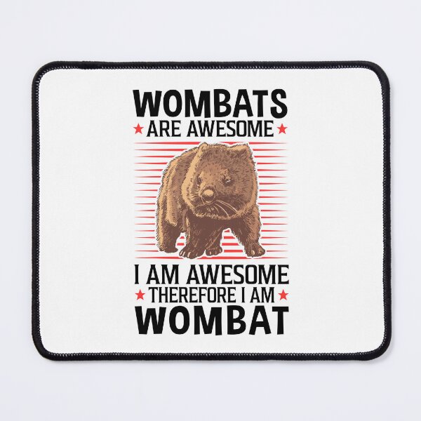 Item preview, Wombats are fantastic Australian marsupials designed and sold by madgrfx.