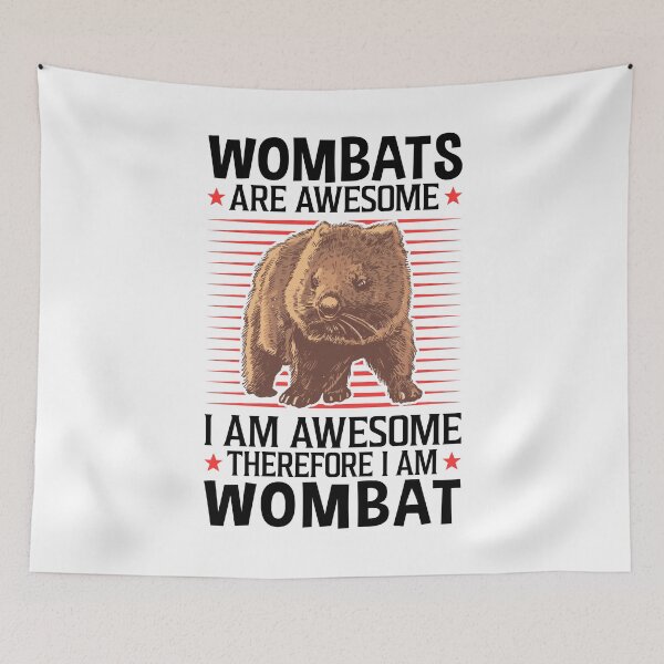 Item preview, Wombats are fantastic Australian marsupials designed and sold by madgrfx.