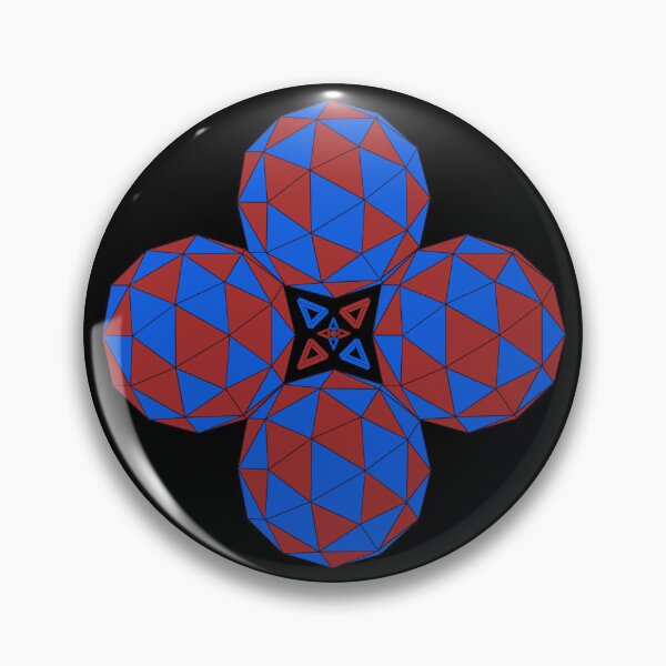 Item preview, Icosahedron Star (R&B) designed and sold by createVisions.