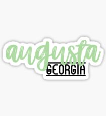 Augusta, GA Sticker