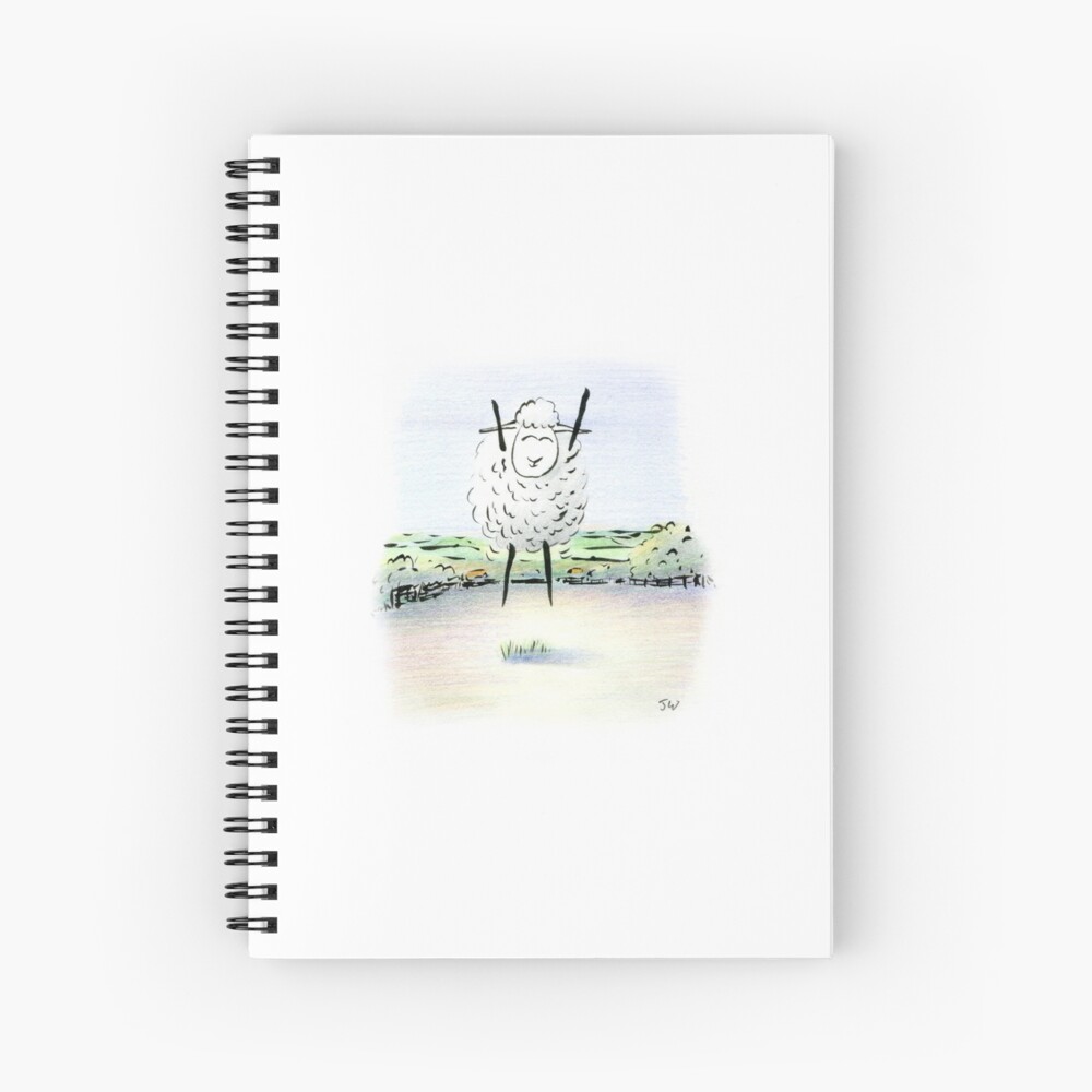 Item preview, Spiral Notebook designed and sold by jonwarren.