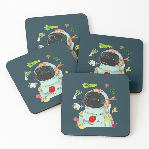 Item preview, Vegetables in Space - Astronaut designed and sold by Lauraloris.