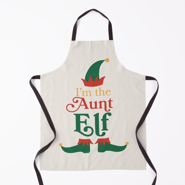 Item preview, I'm the Aunt elf - Traditional Christmas colours- Christmas Elf designed and sold by Ashleigh Fish.