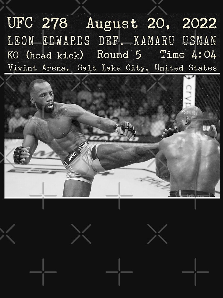 Discover UFC 278 Leon Edwards Kamaru Usman T-Shirt