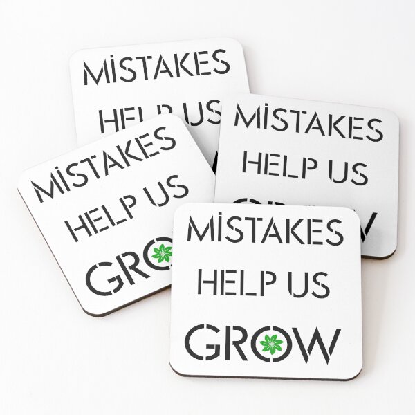 Item preview, Mistakes Help Us Grow designed and sold by UniqueDesignHub.