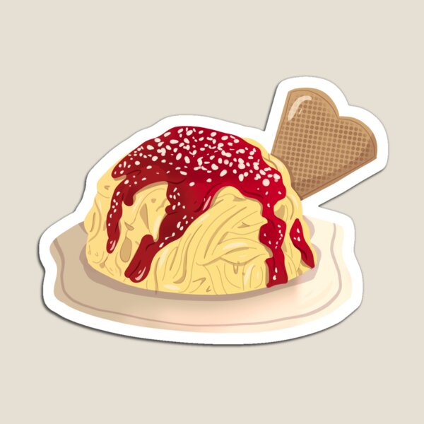 Item preview, spaghetti ice designed and sold by Liv Arnold.