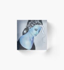 Lily Munster Acrylic Block