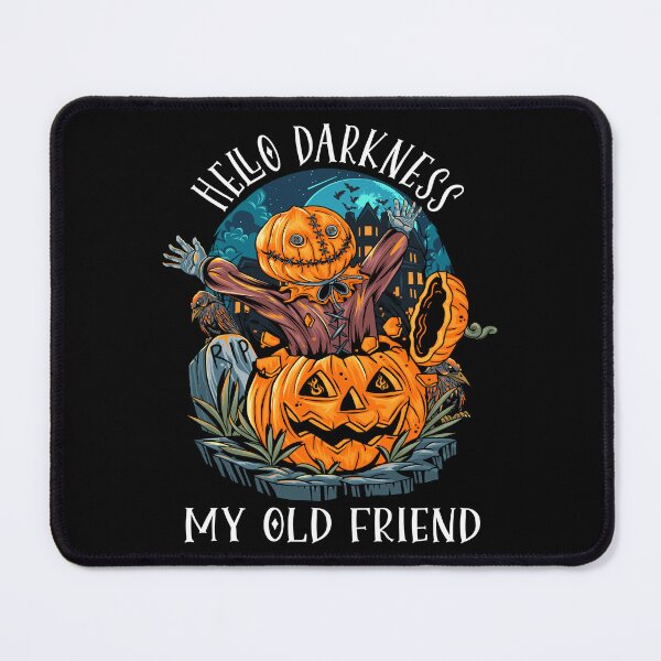 Item preview, Hello Darkness My Old Friend Graphic Halloween designed and sold by ArcWarden-art.