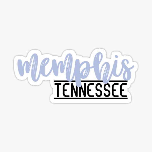 Memphis, TN Sticker
