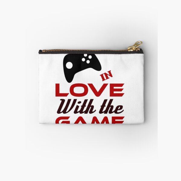Item preview, I am in love with the game | In love with the game | In love with the game typography designed and sold by Khan-Baba.