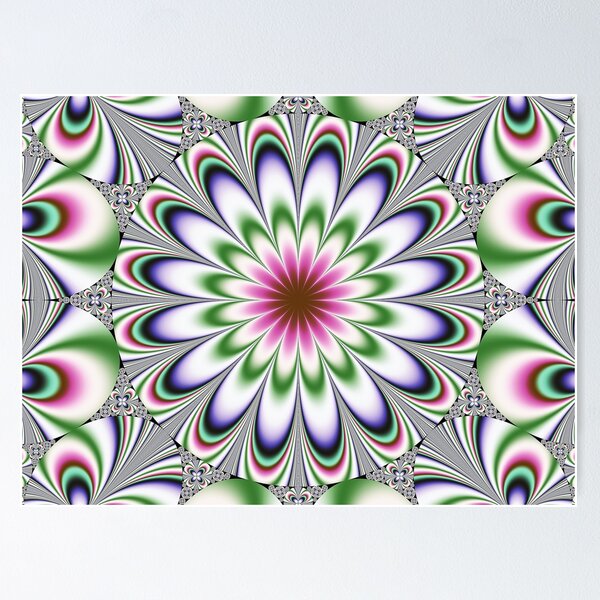 Item preview, Psychedelic Dimensional Flower designed and sold by Beatriz  Cruz.
