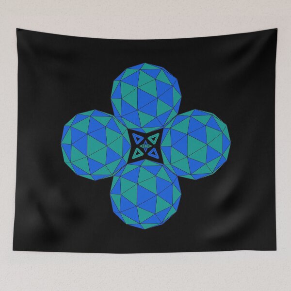Item preview, Icosahedron Star (T&B) designed and sold by createVisions.