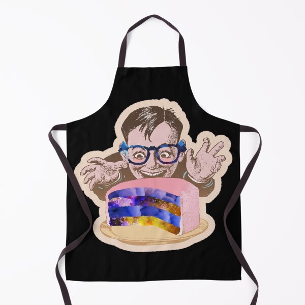 Item preview, Happy Kid with Space Cake - Rainbow Cotton Candy Design for Cool Children T-shirts and other accessories designed and sold by Ridiculam Toga.