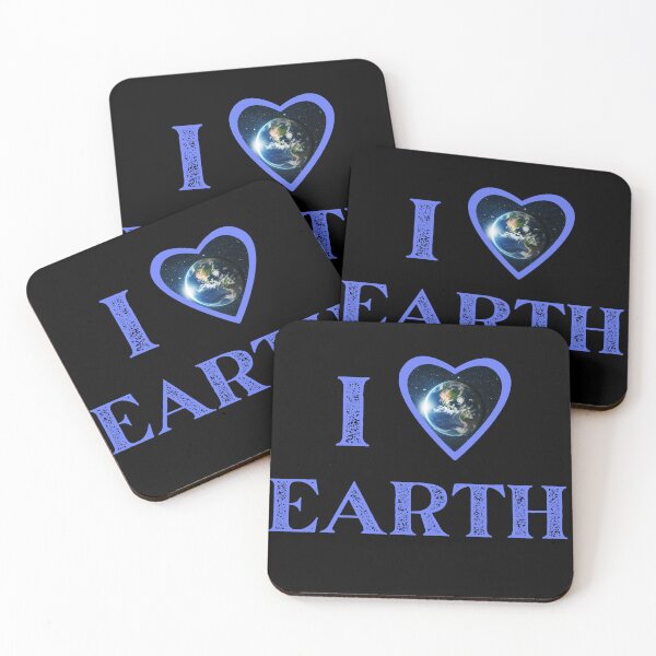 Item preview, I Love Earth Heart designed and sold by Evolved-LovinIt.