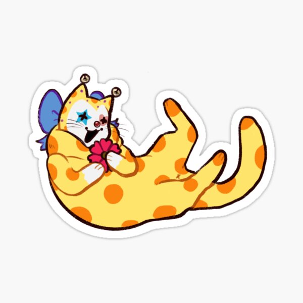 Silly Kitty Cats Sticker for Sale by FanierzShop