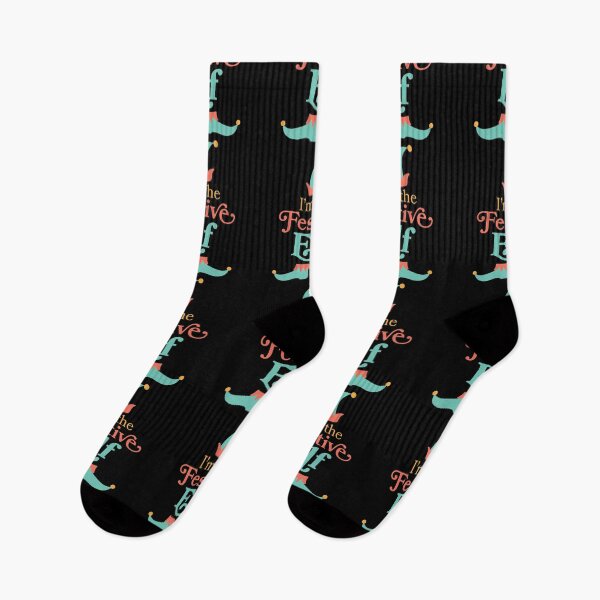Item preview, I'm the festive elf - Modern Christmas colours- Christmas Elf designed and sold by Ashleigh Fish.