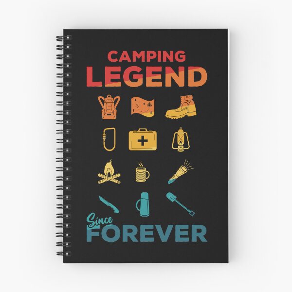 Item preview, Camping Legend Since Forever | Vintage Funny Camping designed and sold by DrawingBoard.