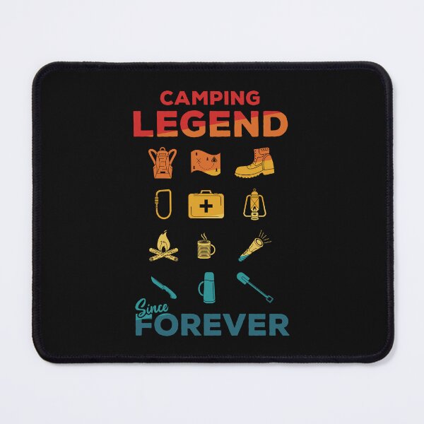 Item preview, Camping Legend Since Forever | Vintage Funny Camping designed and sold by DrawingBoard.