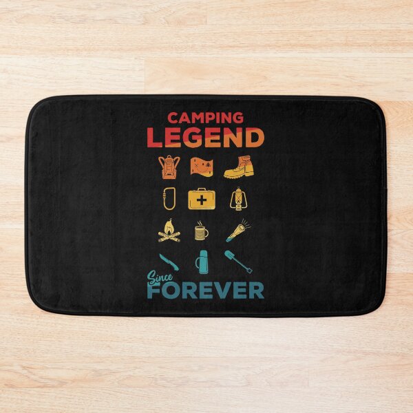 Item preview, Camping Legend Since Forever | Vintage Funny Camping designed and sold by DrawingBoard.