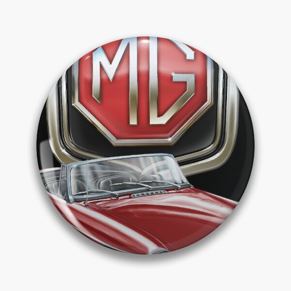 Item preview, MGB in Red logo car designed and sold by CRAIGBANISTER.