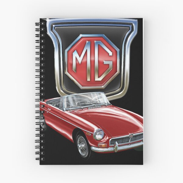 Item preview, MGB in Red logo car designed and sold by CRAIGBANISTER.